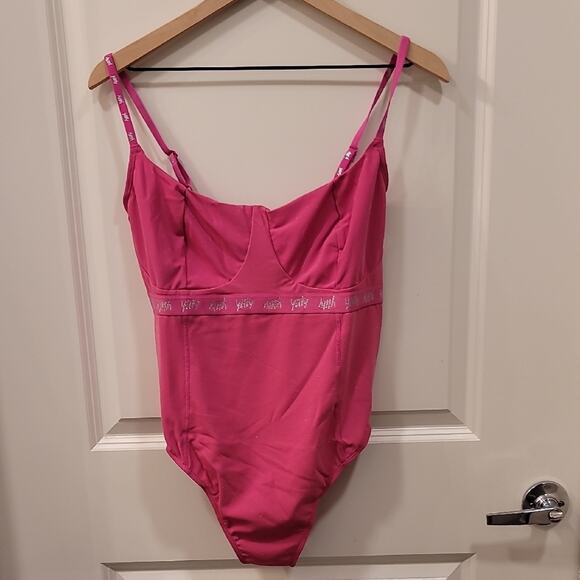YITTY Pink Demi Cup Bodysuit - Picture 1 of 5